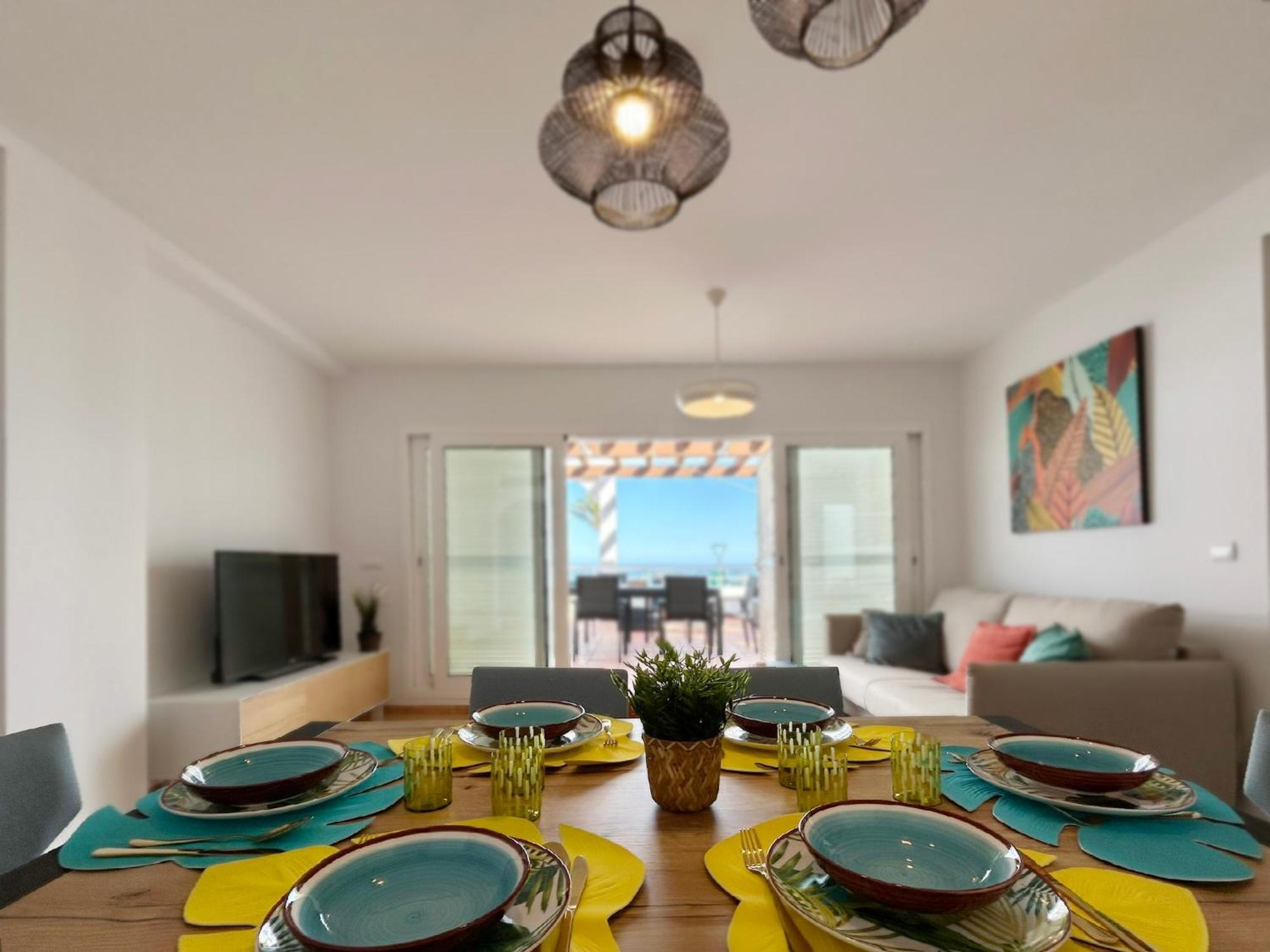 Casa Con Piscina, Mojacar Playa Apartment Luaran gambar