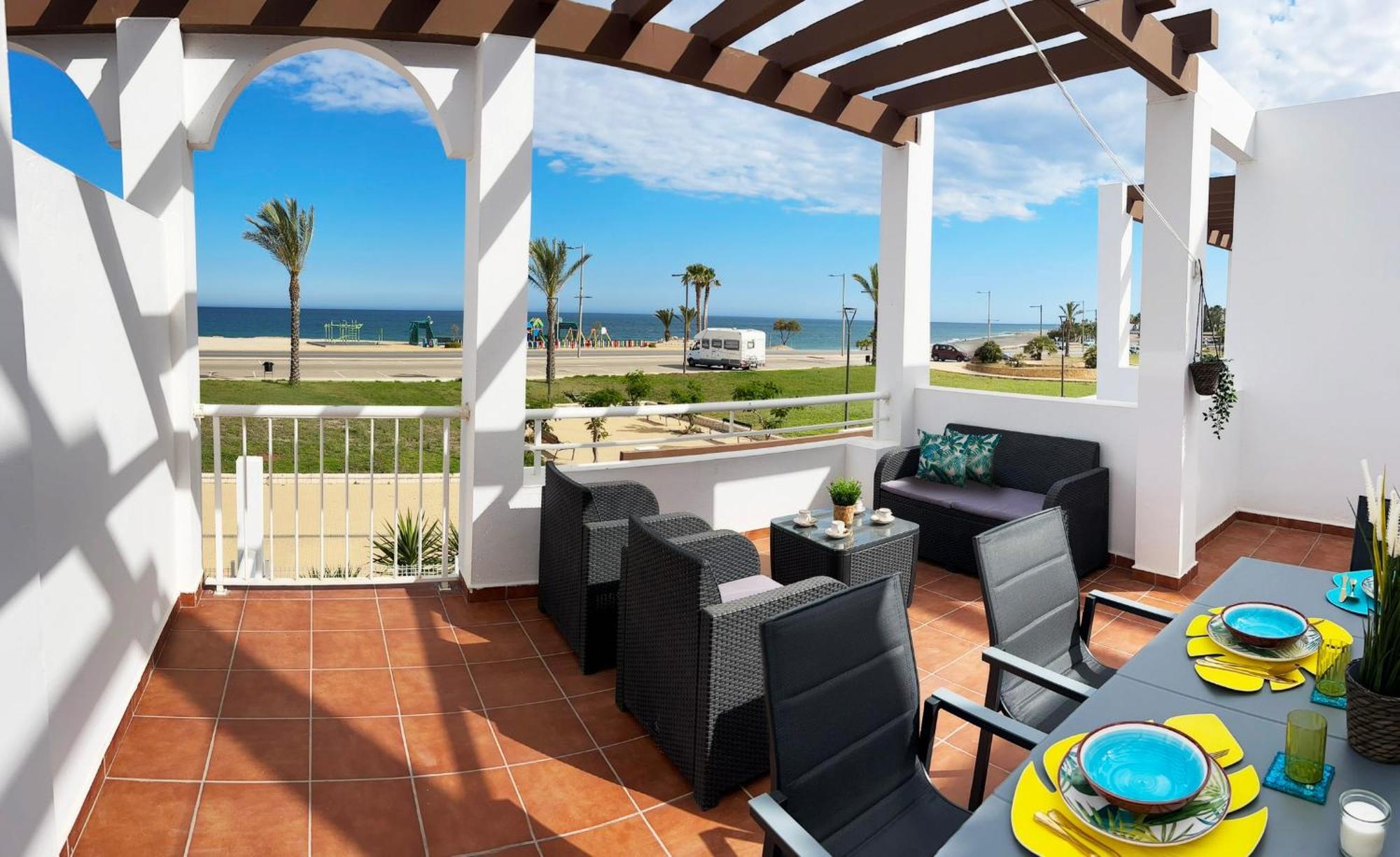 Casa Con Piscina, Mojacar Playa Apartment Luaran gambar