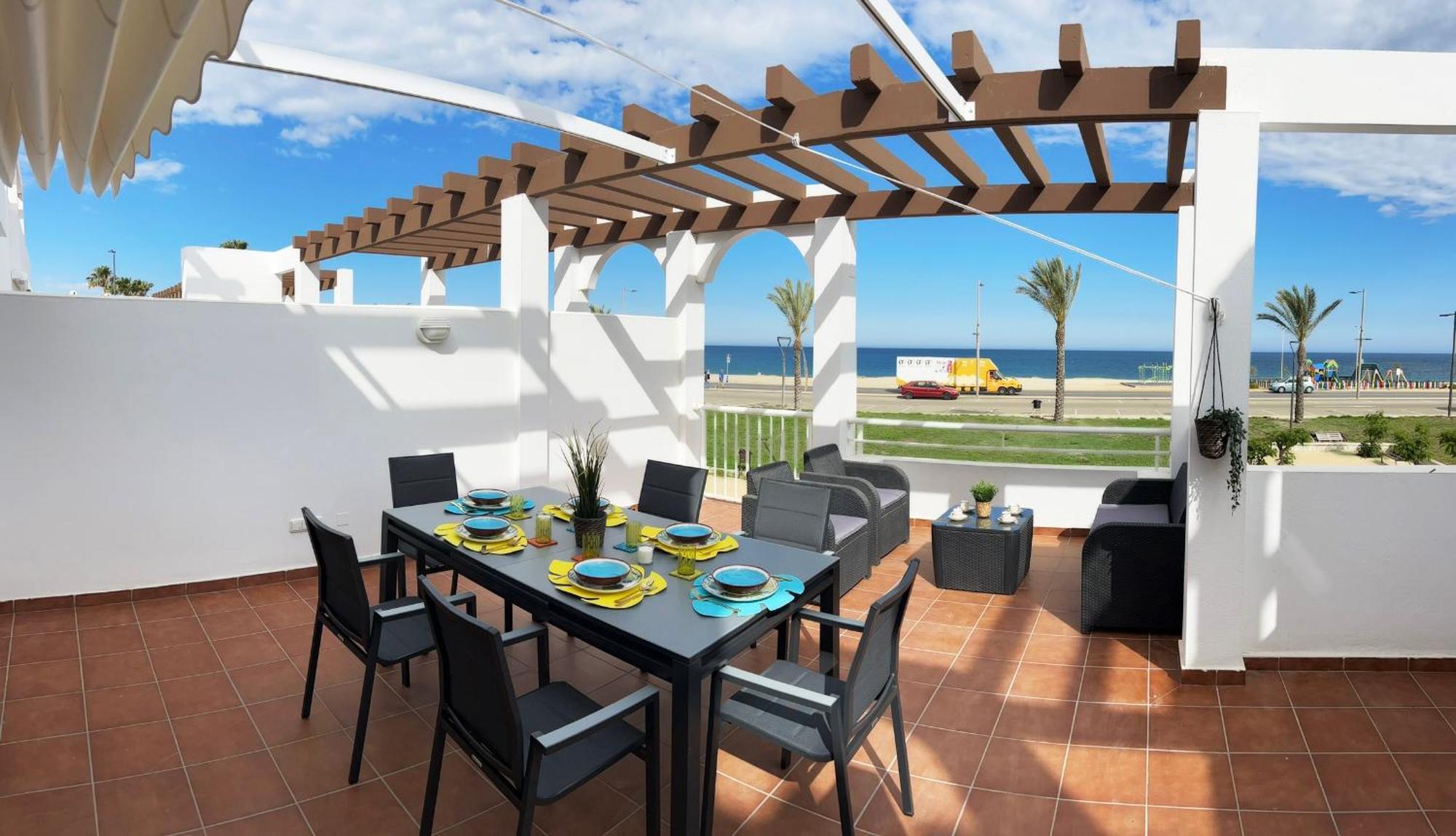 Casa Con Piscina, Mojacar Playa Apartment Luaran gambar