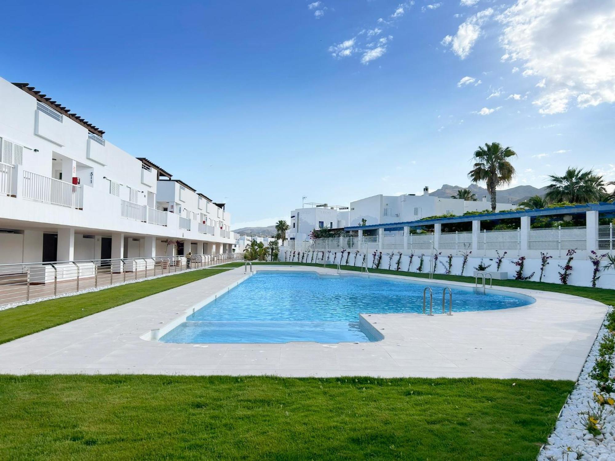 Casa Con Piscina, Mojacar Playa Apartment Luaran gambar
